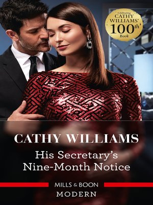 cover image of His Secretary's Nine-Month Notice